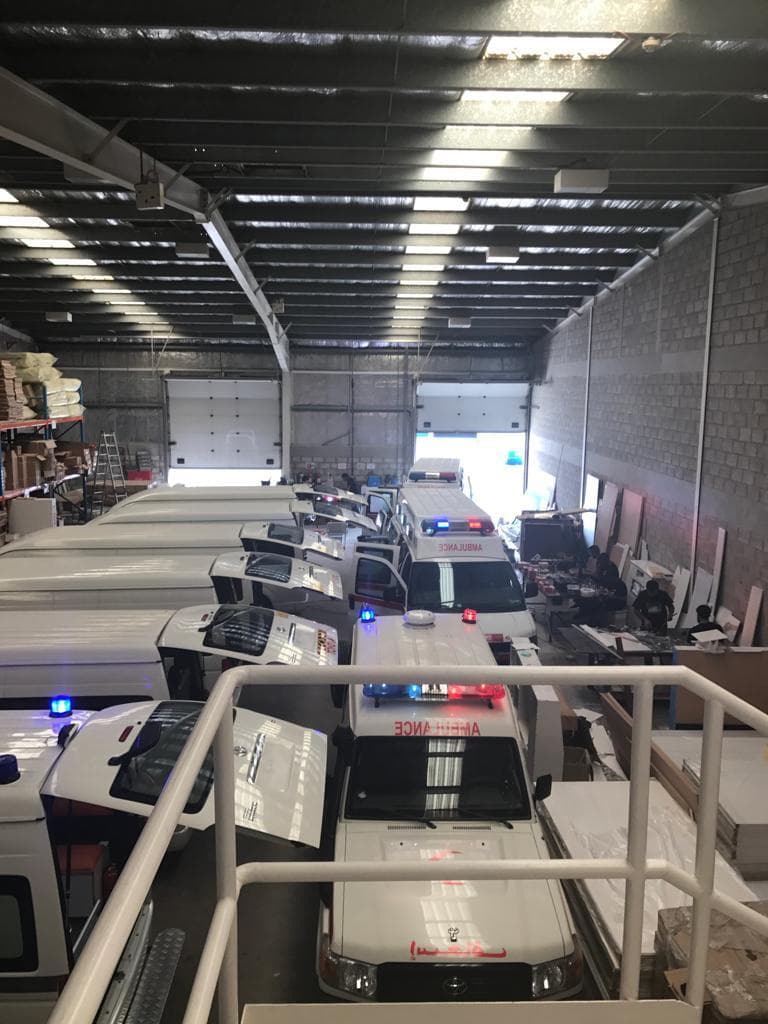 Supply of 213 Ambulances